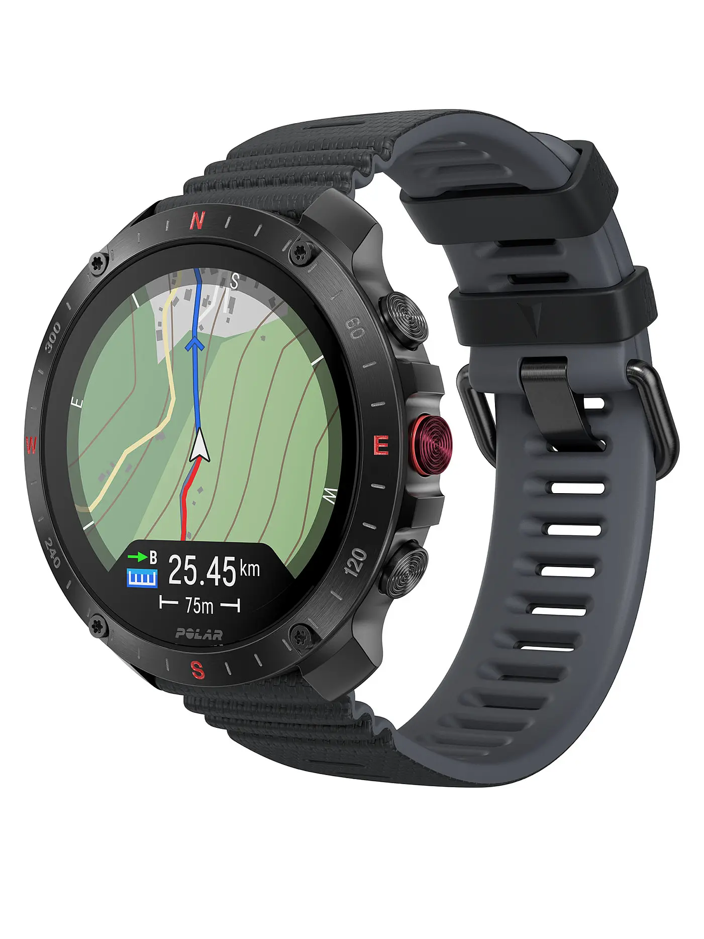 POLAR | Outdoor-Multisportuhr Grit X2 Pro | schwarz